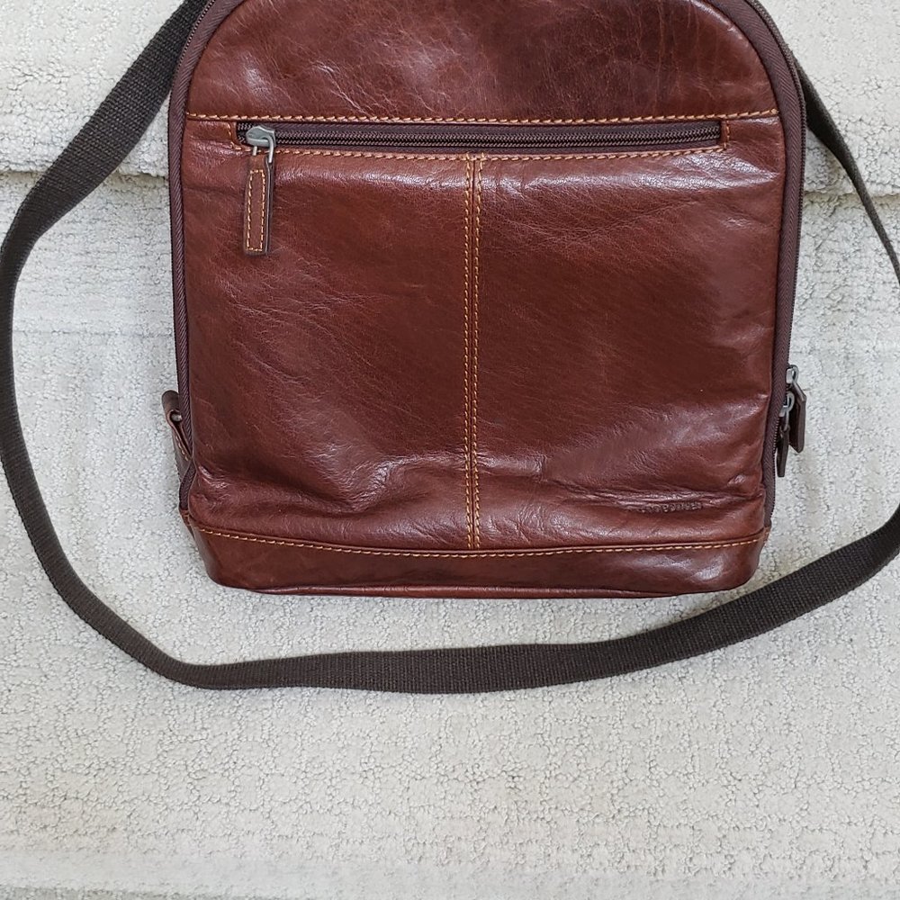 JackGeorges leather backpack purse